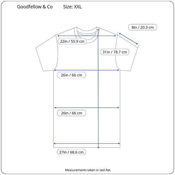 Goodfellow & Co Mens Beige Striped Crewneck T-Shirt Casual Short Sleeve Size XXL - Picture 3 of 10